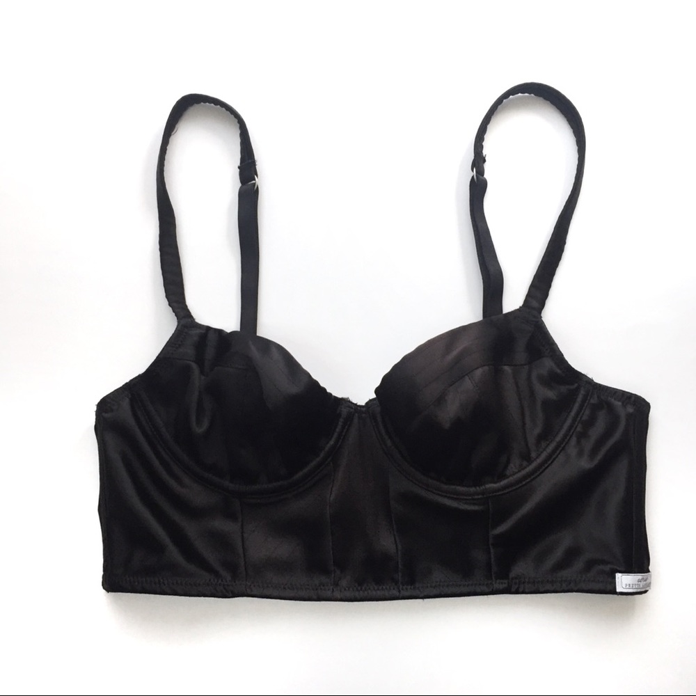 Aerie Satin Corset Bra
